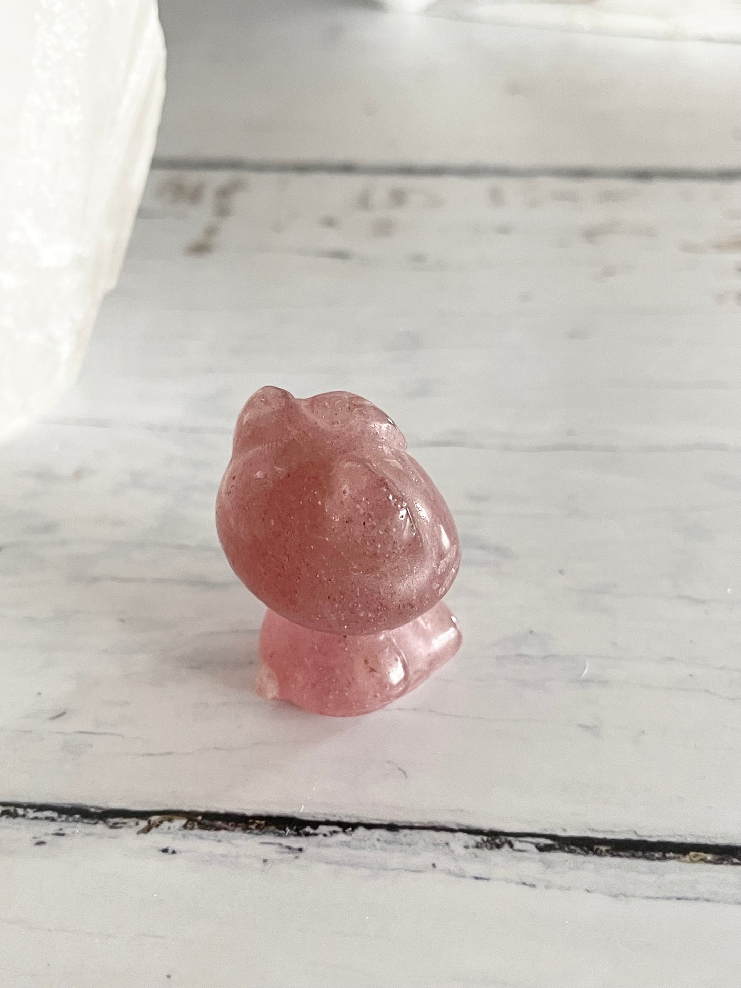 Strawberry Quartz Kitty