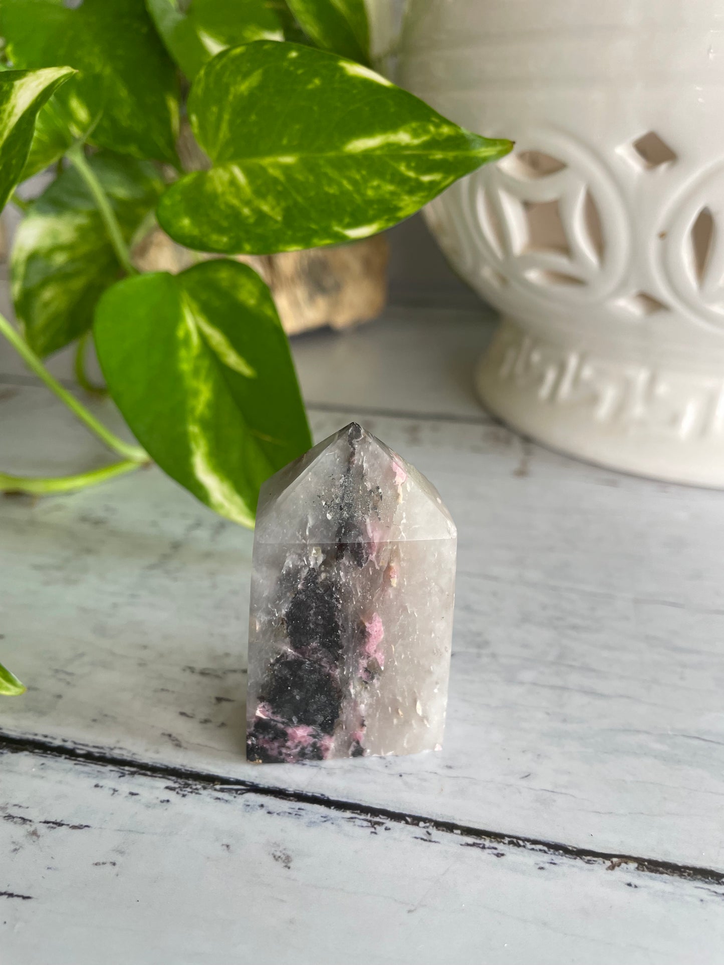 Rhodonite Obelisk