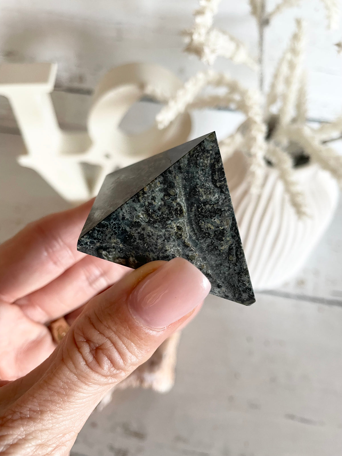 Kambaba Jasper Pyramid
