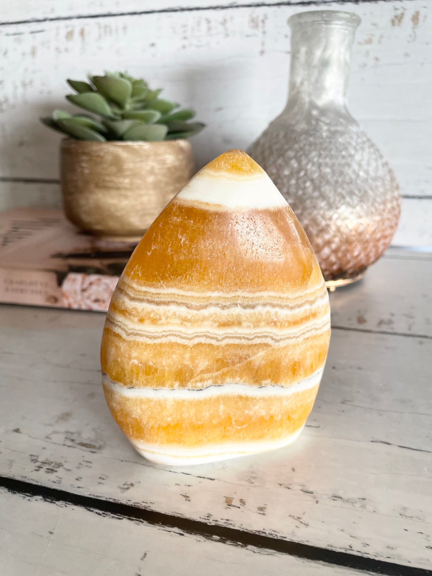 Orange Calcite Dome