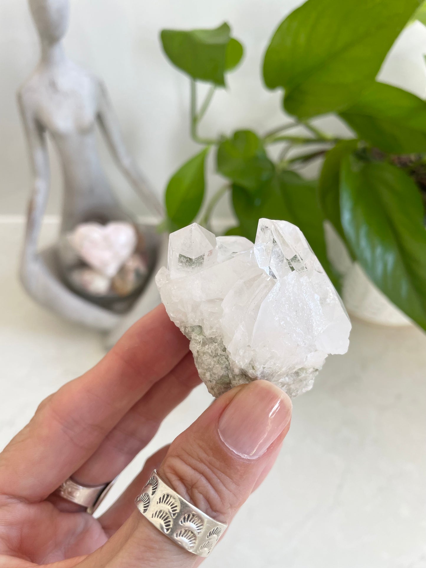 Clear Quartz Cluster