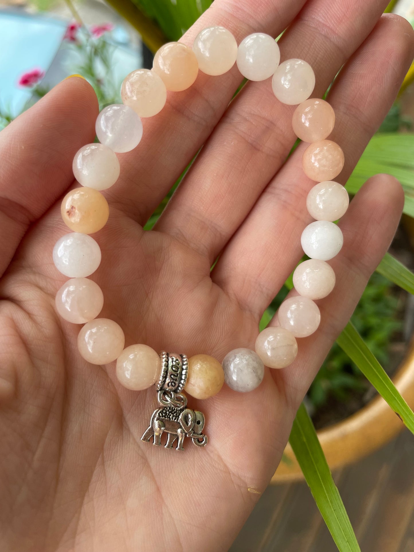 Peach Aventurine Healing Bracelet ~ Positive Energy