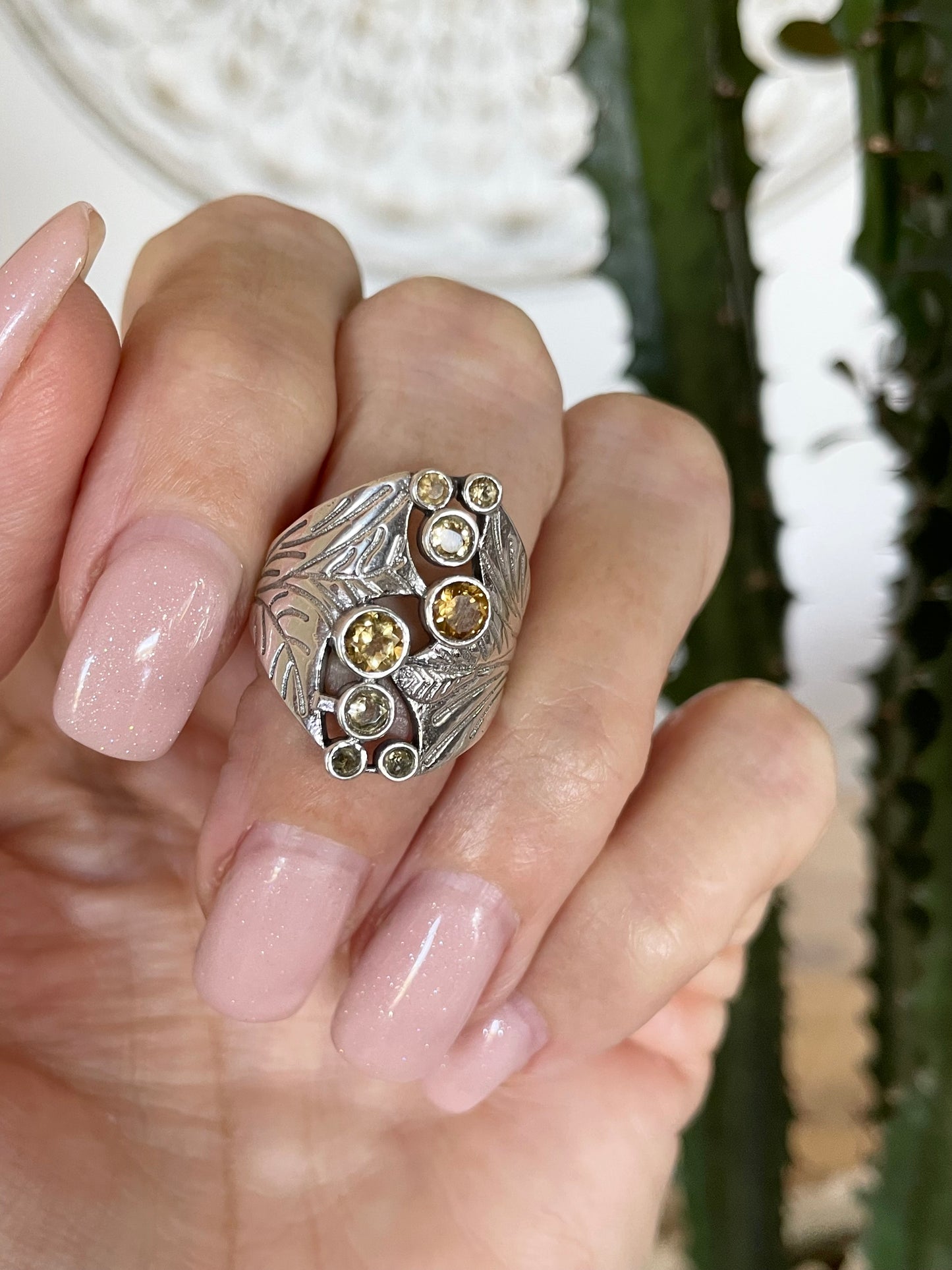 Citrine Ring - Size 7