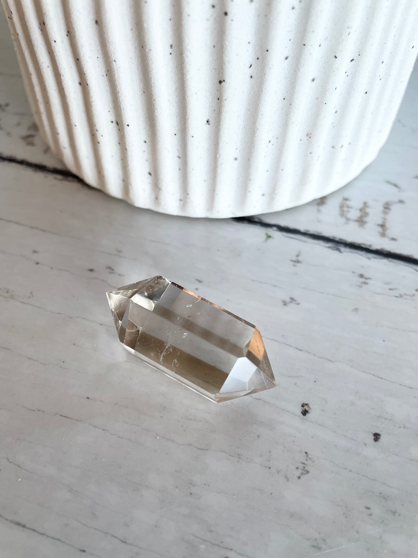 Smoky Quartz Double Termination Point