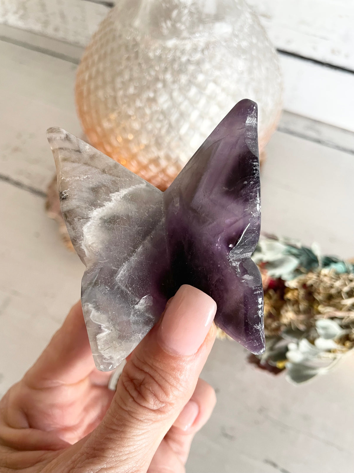 Butterfly ~ Chevron Dream Amethyst