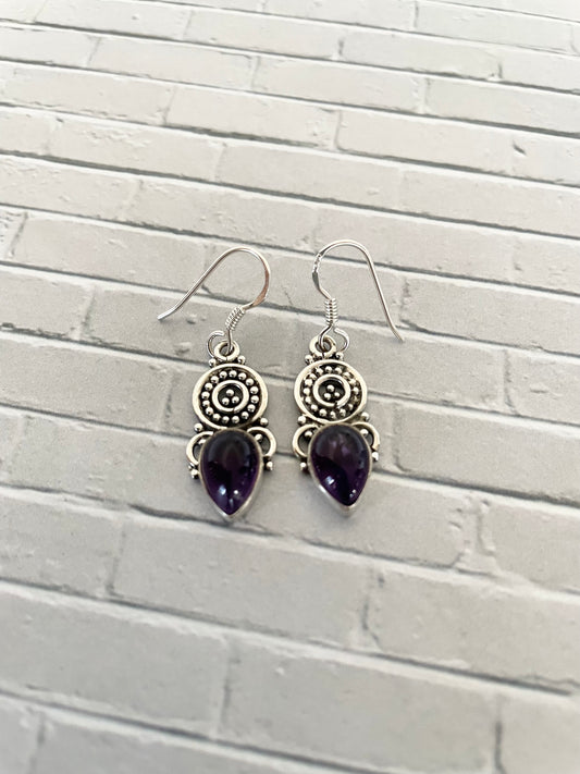 Amethyst Dangles