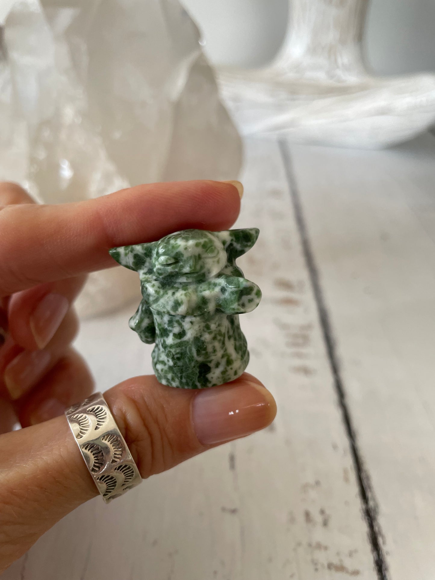 Tree Agate Yoda