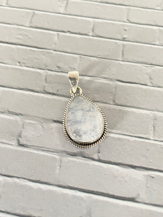 Rainbow Moonstone Pendant