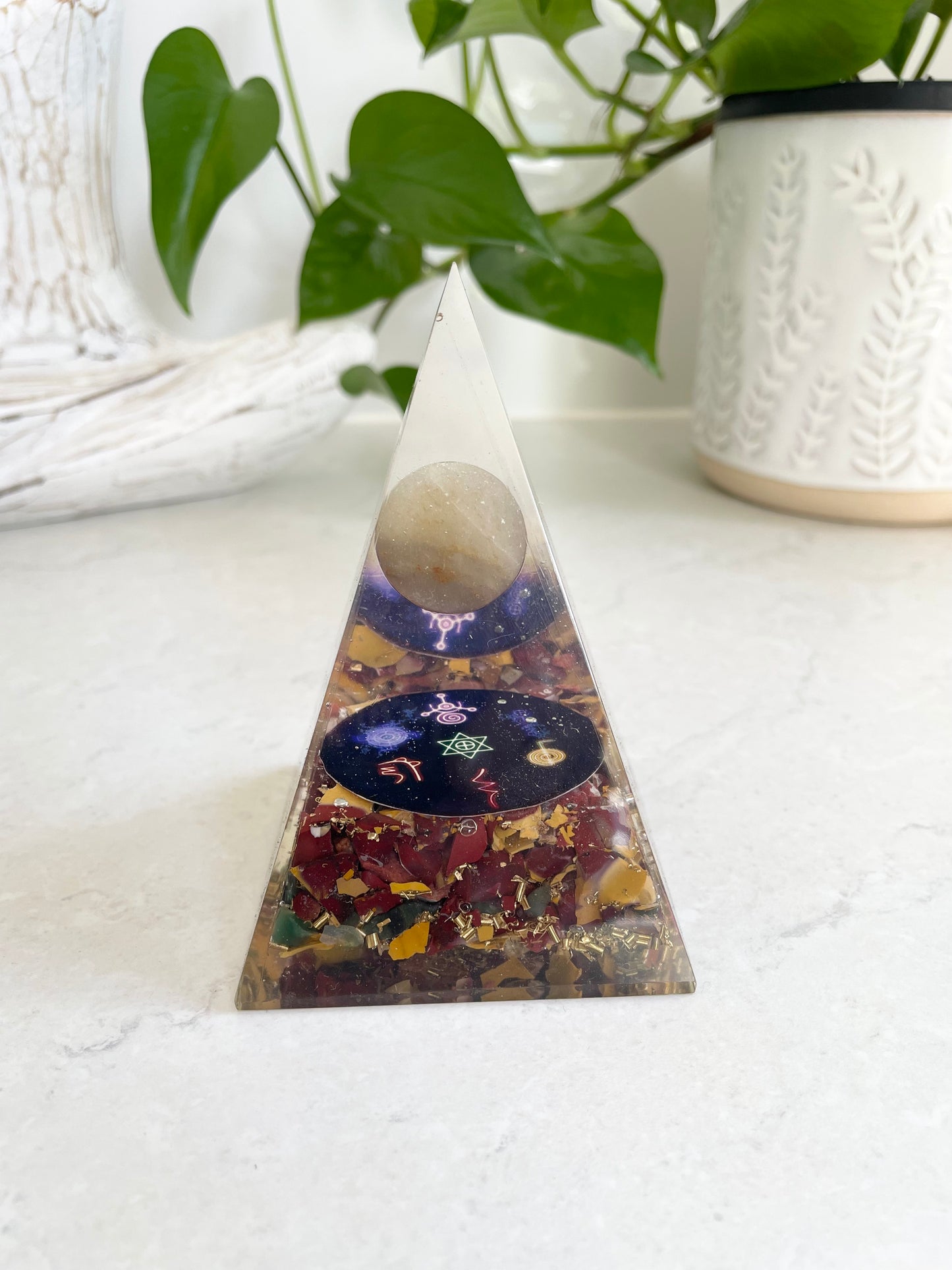 Orgone Pyramid ~ Mookaite