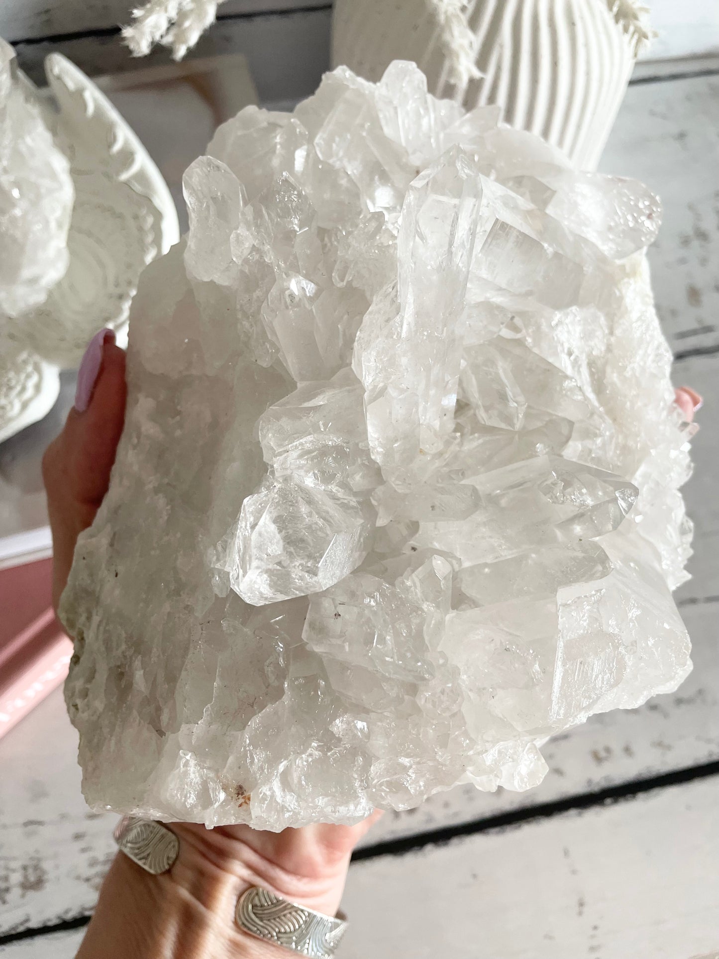 Clear Quartz Cluster ~ 1.6kgs