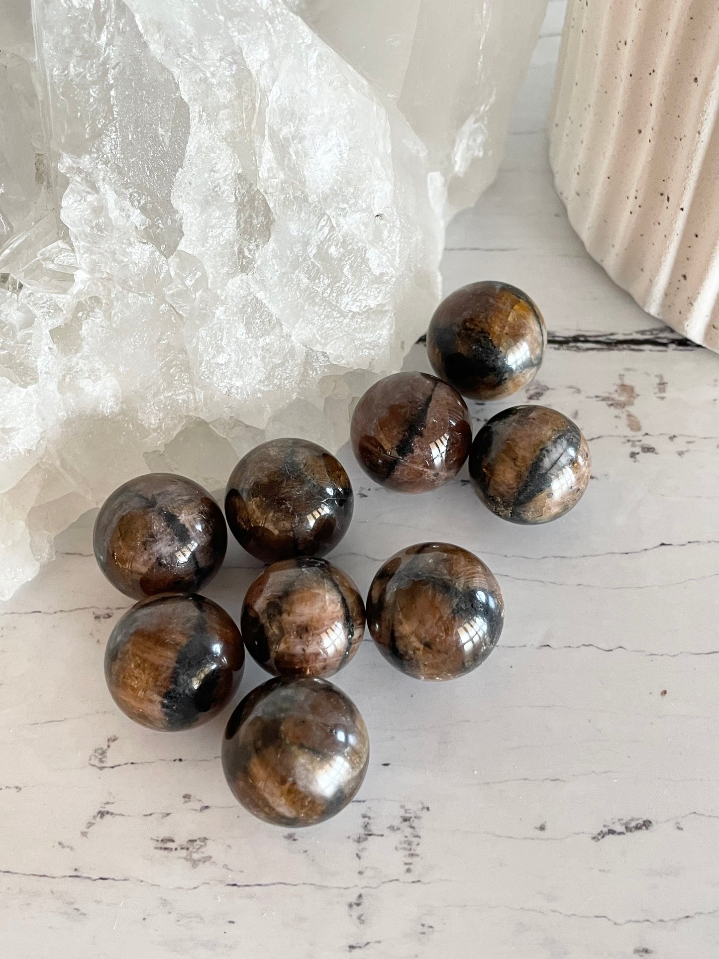 Chiastolite Sphere