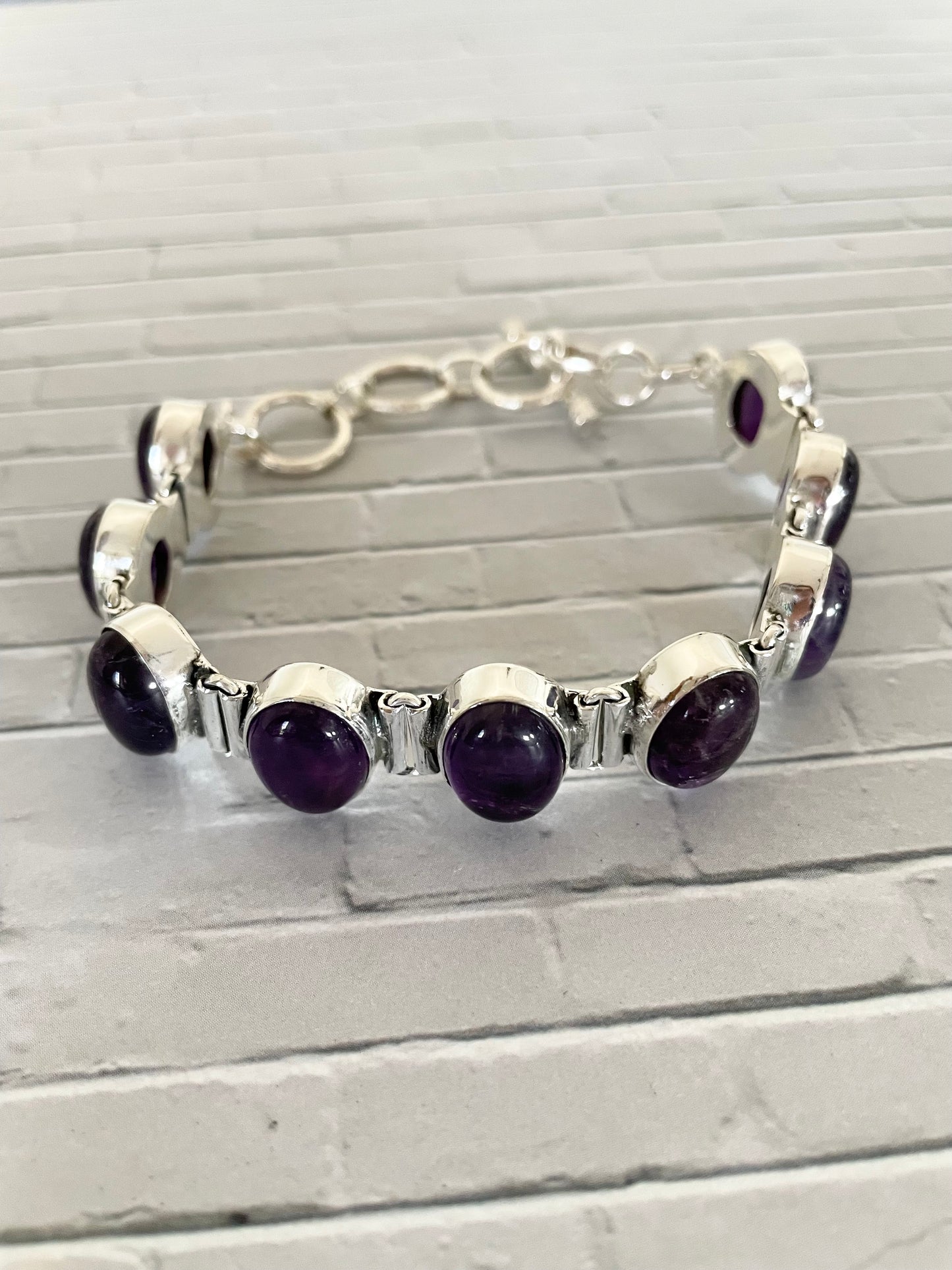 Amethyst Adjustable Bracelet