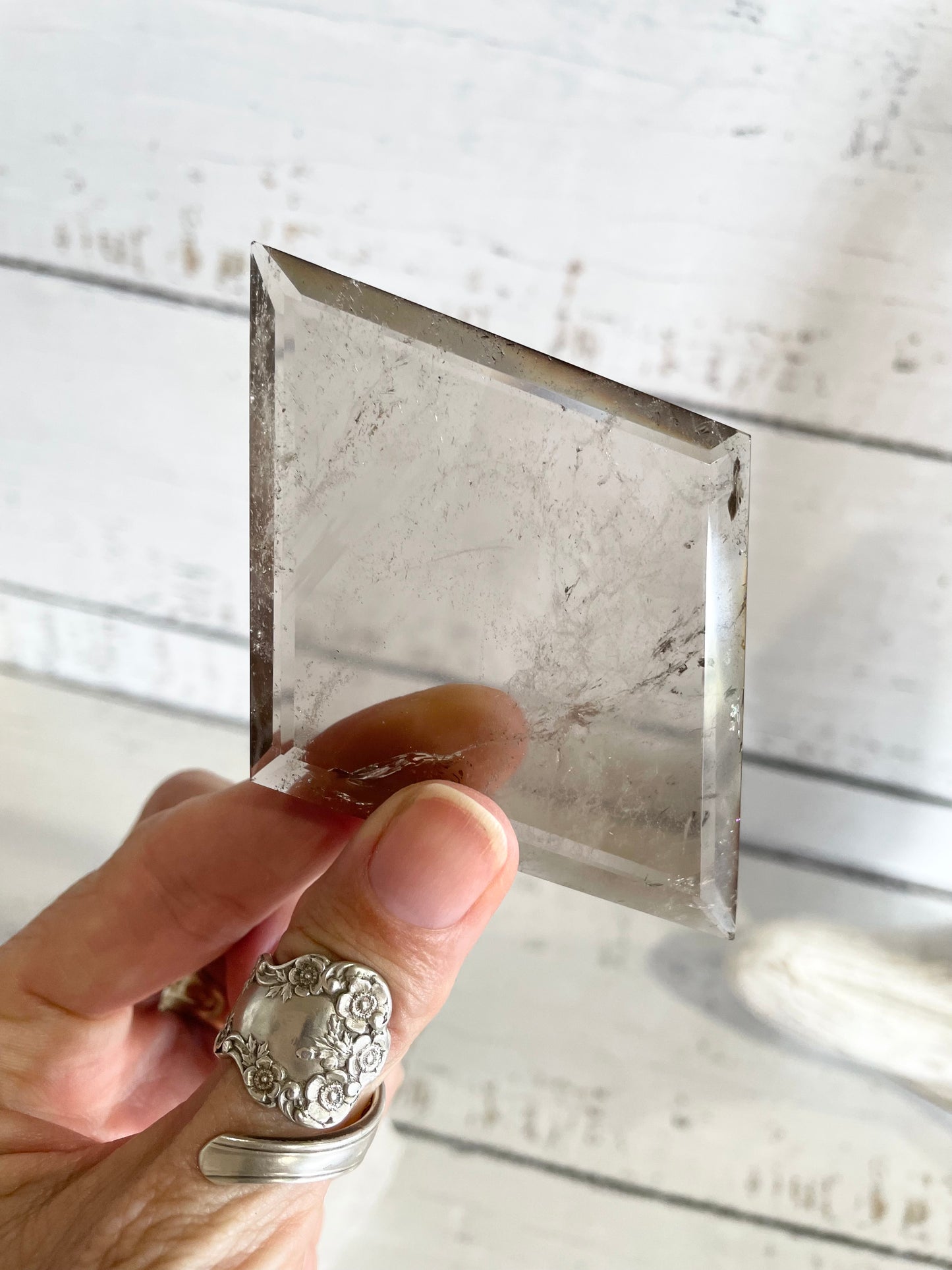 Smoky Quartz Diamond ~ 13