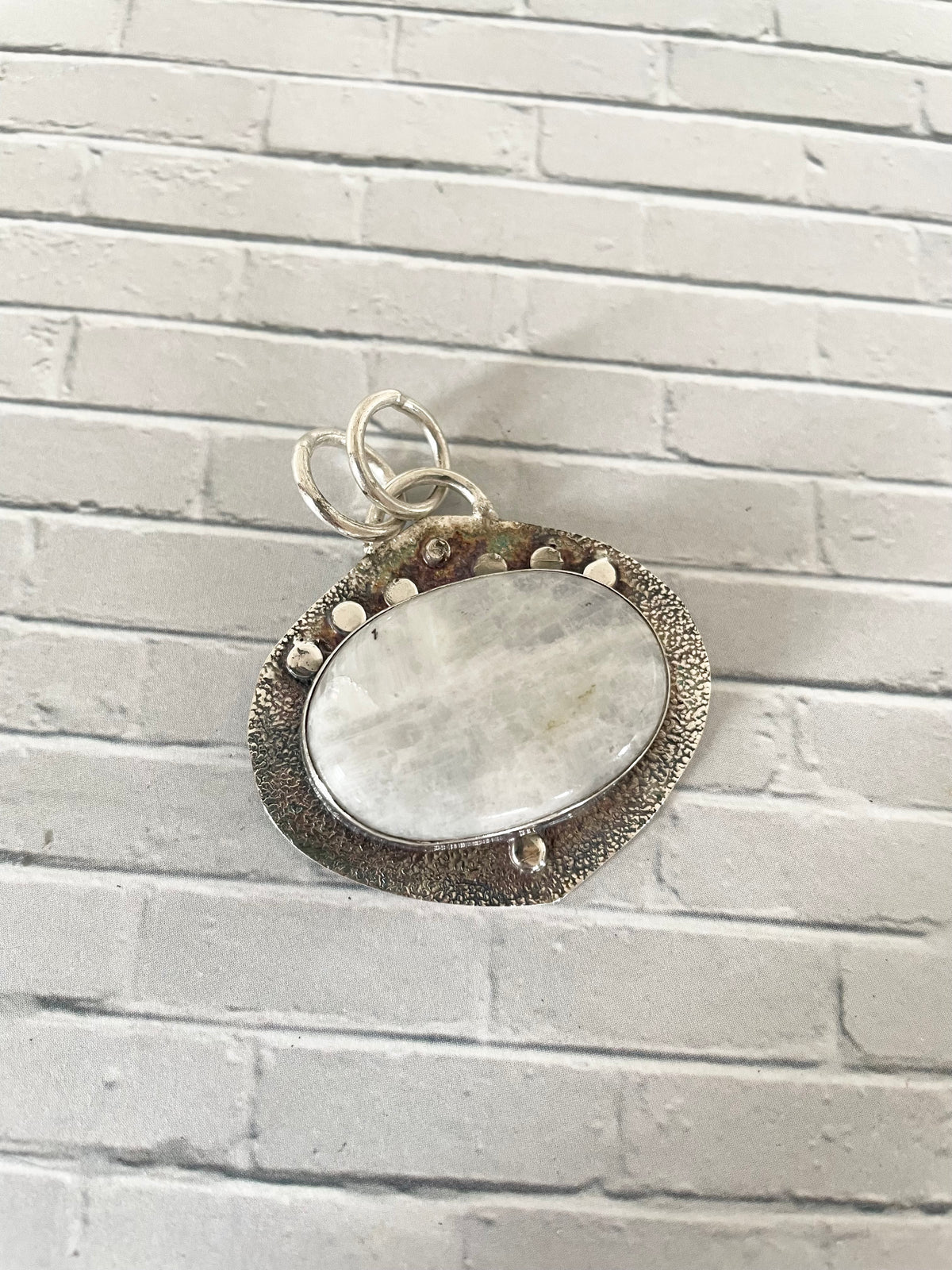 Rainbow Moonstone Pendant