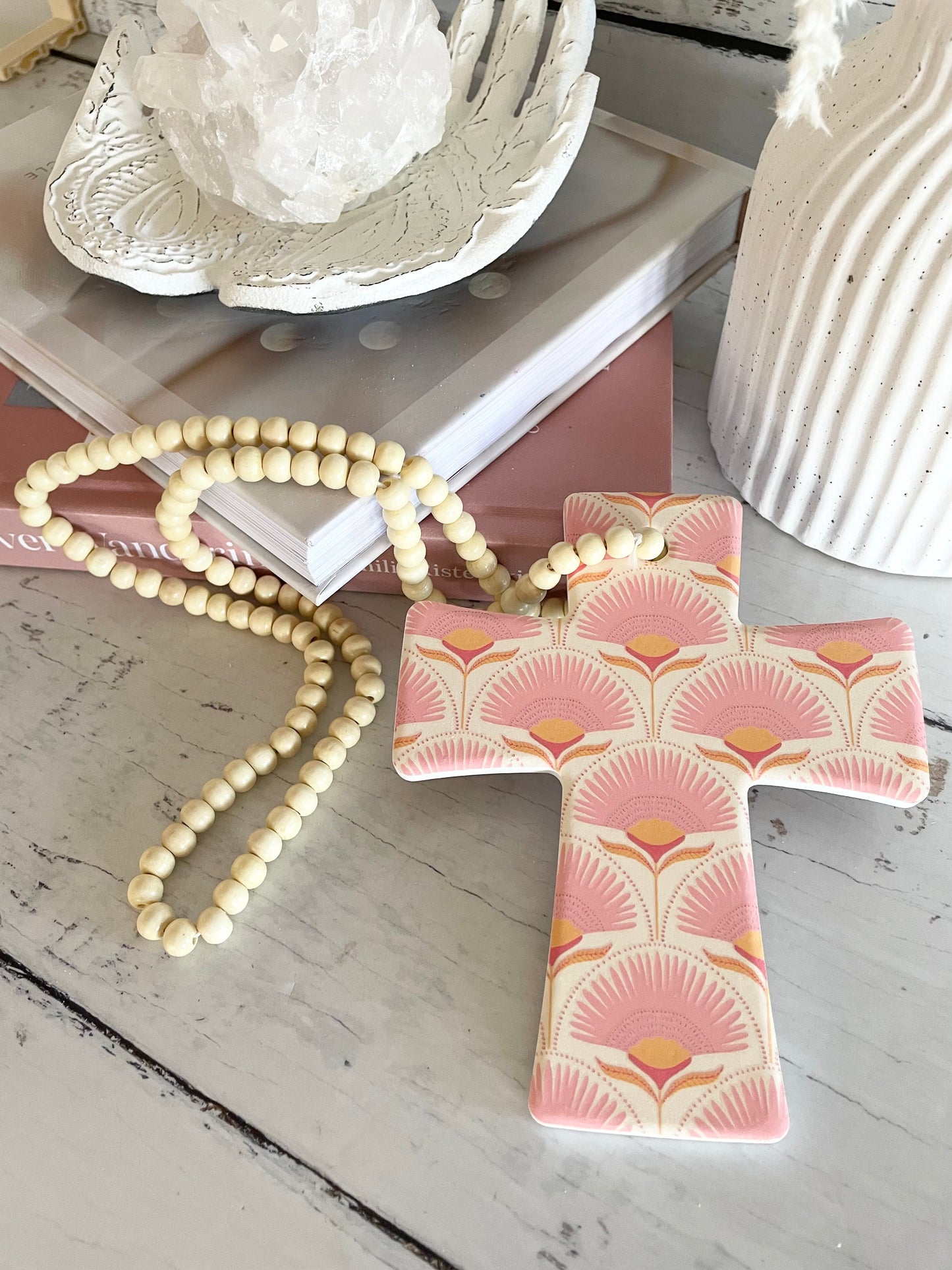 Chintz Pink Cross
