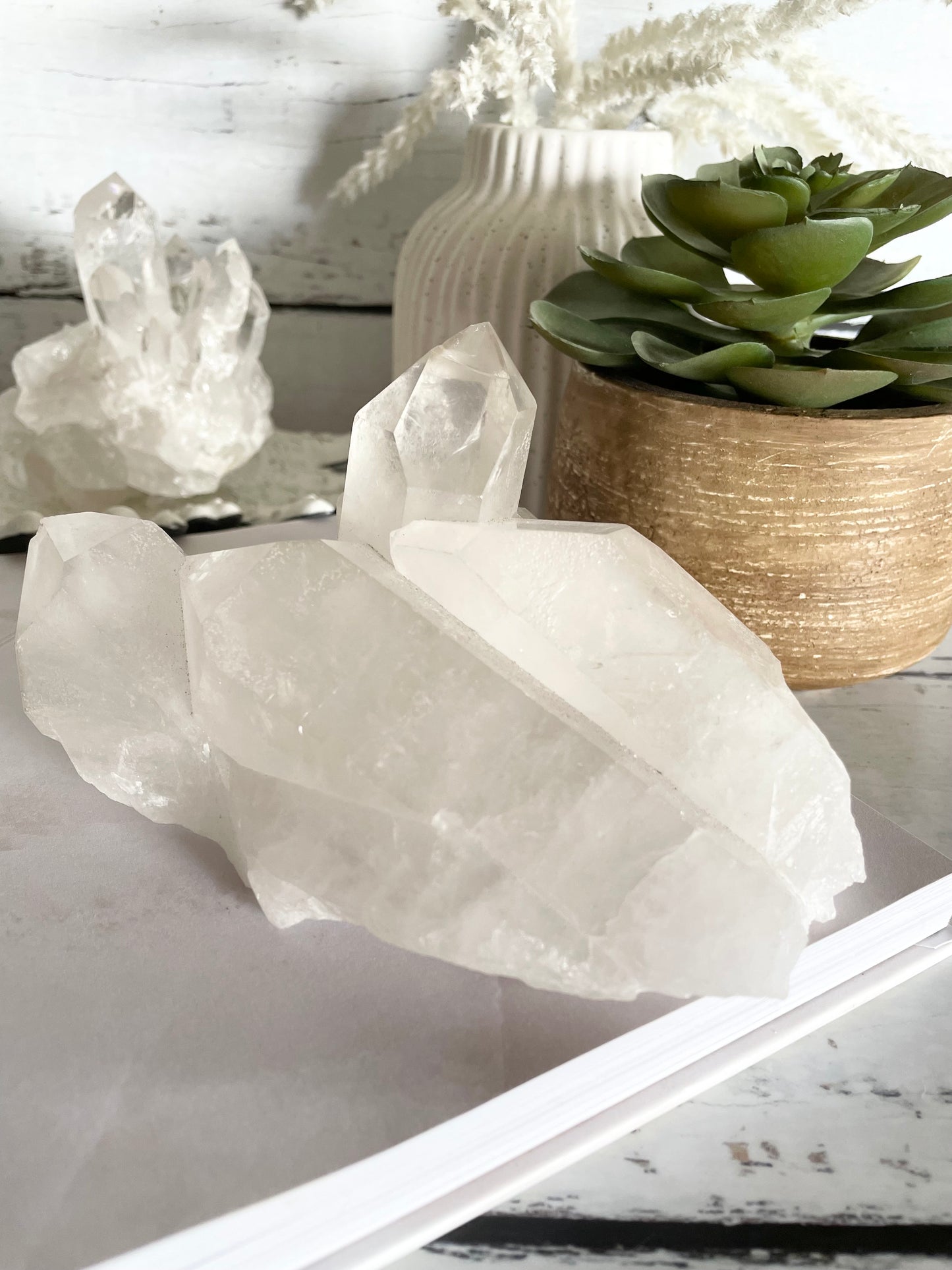 Clear Quartz Cluster