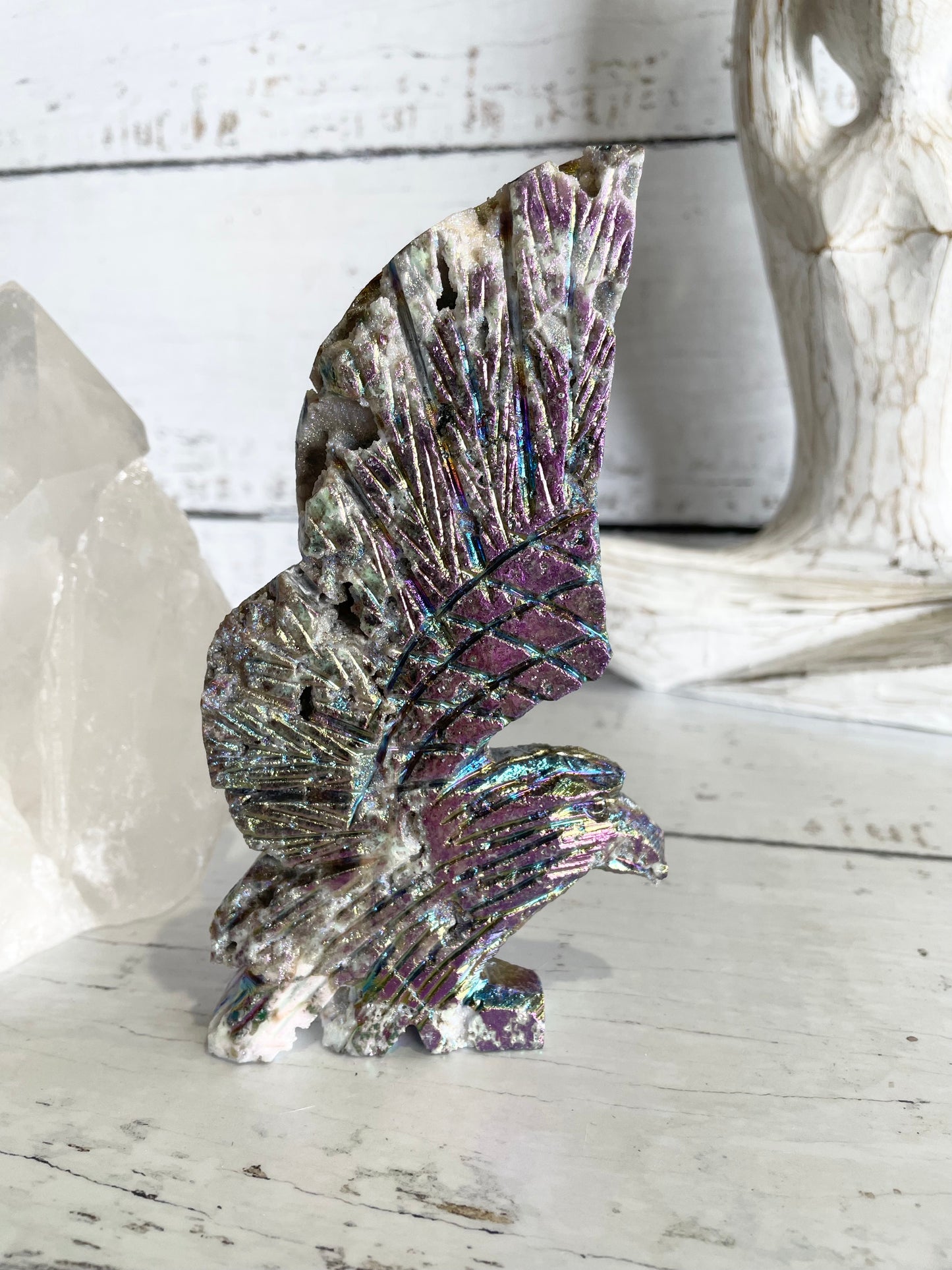 Sphalerite Aura Eagle ~ 17