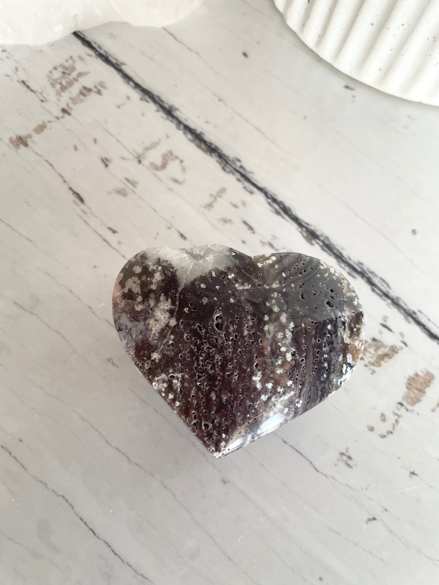 Ocean Jasper Heart