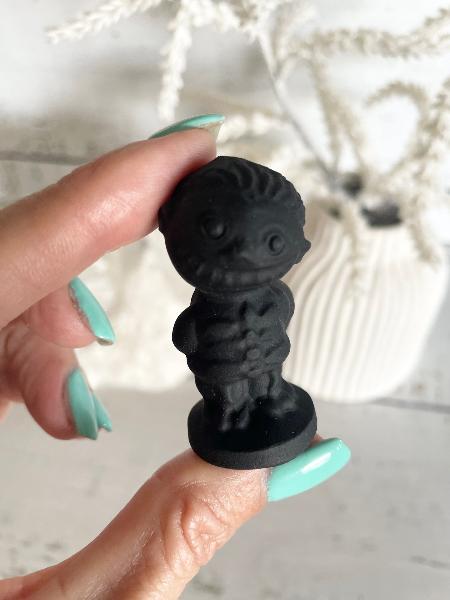 Black Obsidian Halloween Figure