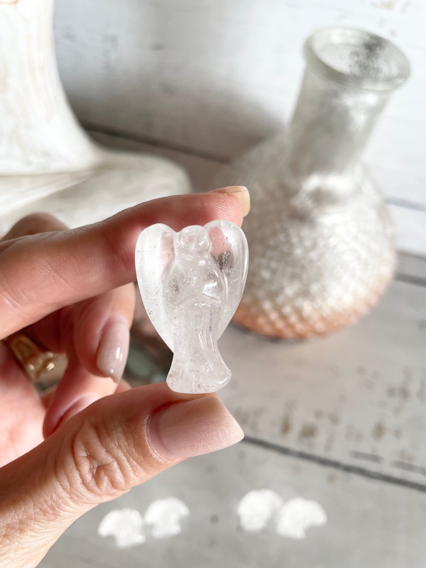 INTUITIVELY CHOSEN ~ Clear Quartz Angel