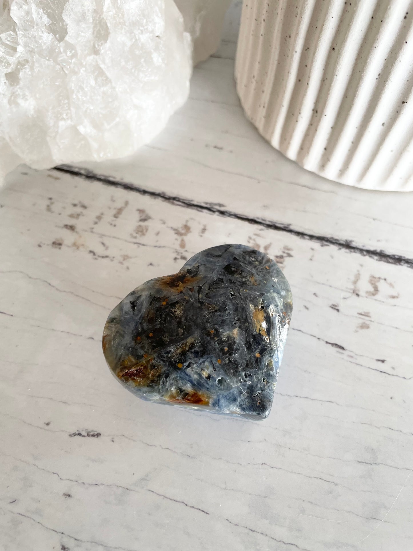 Kyanite Heart