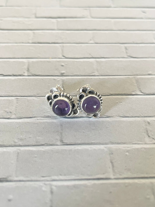 Amethyst Studs
