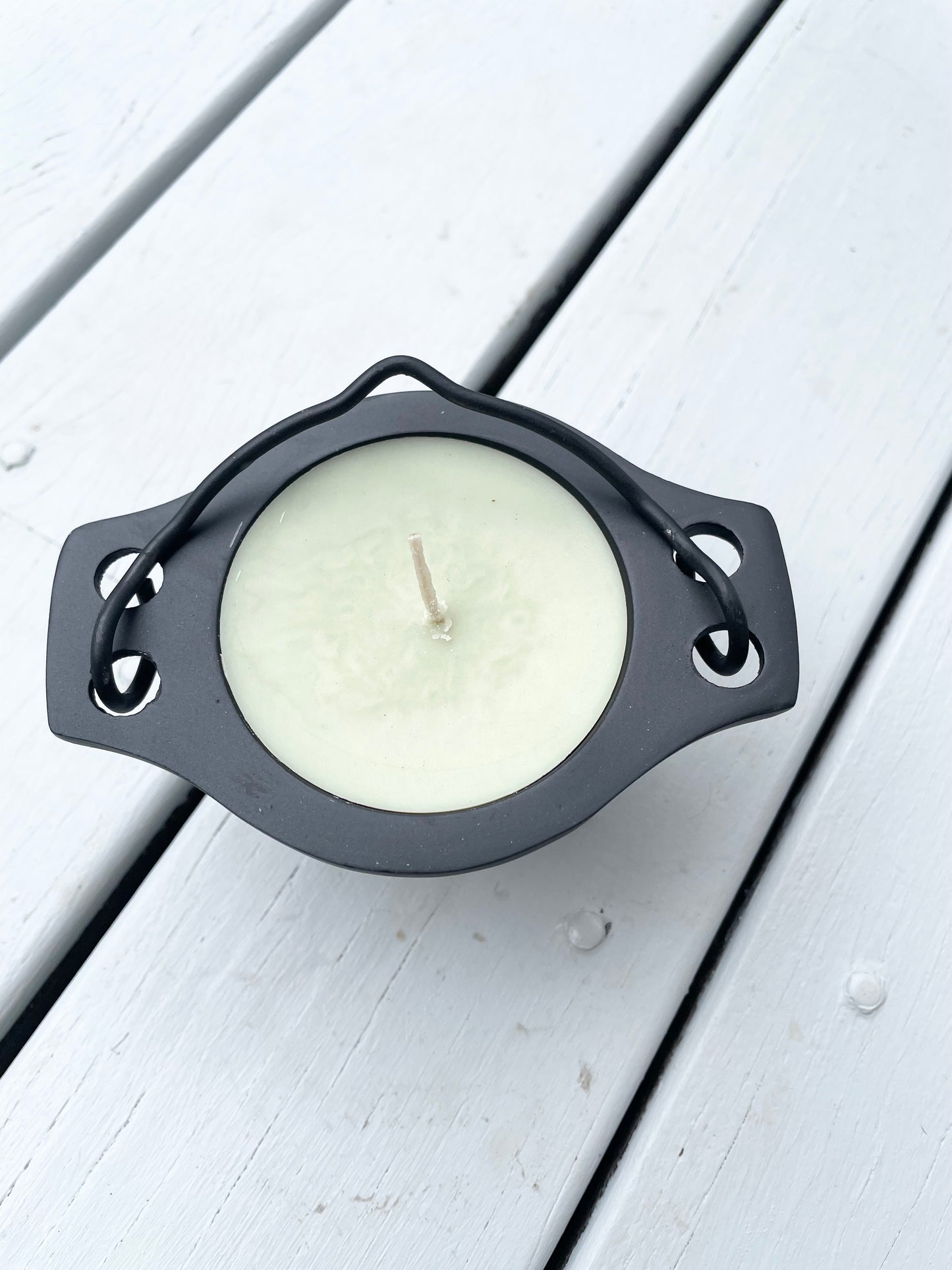 Cauldron Candle ~ Sage