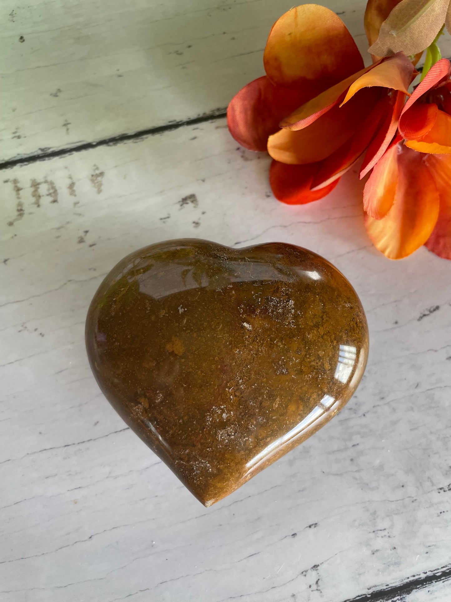 Ocean Jasper Heart