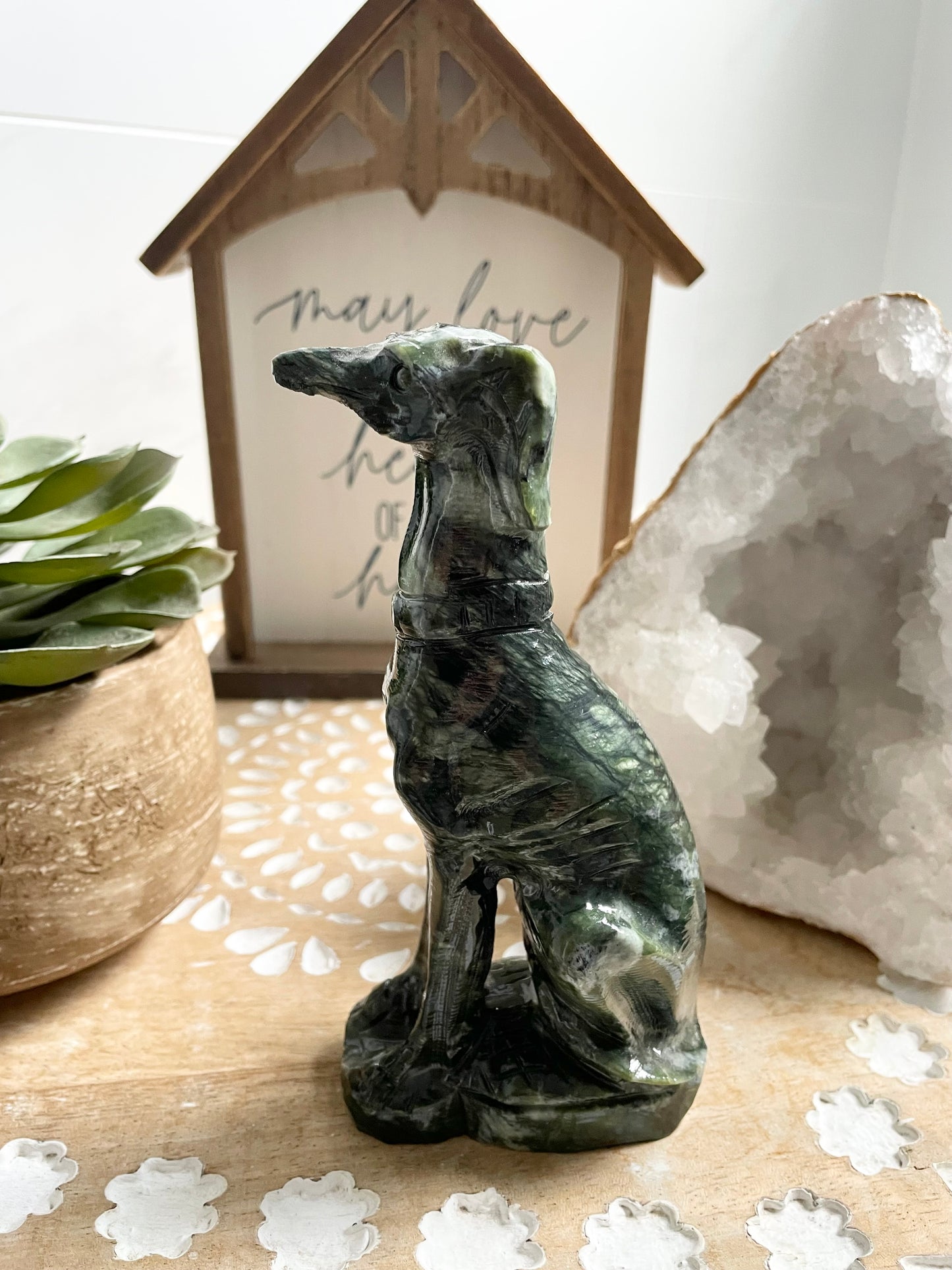 Sleek Sighthound - Dark Jade