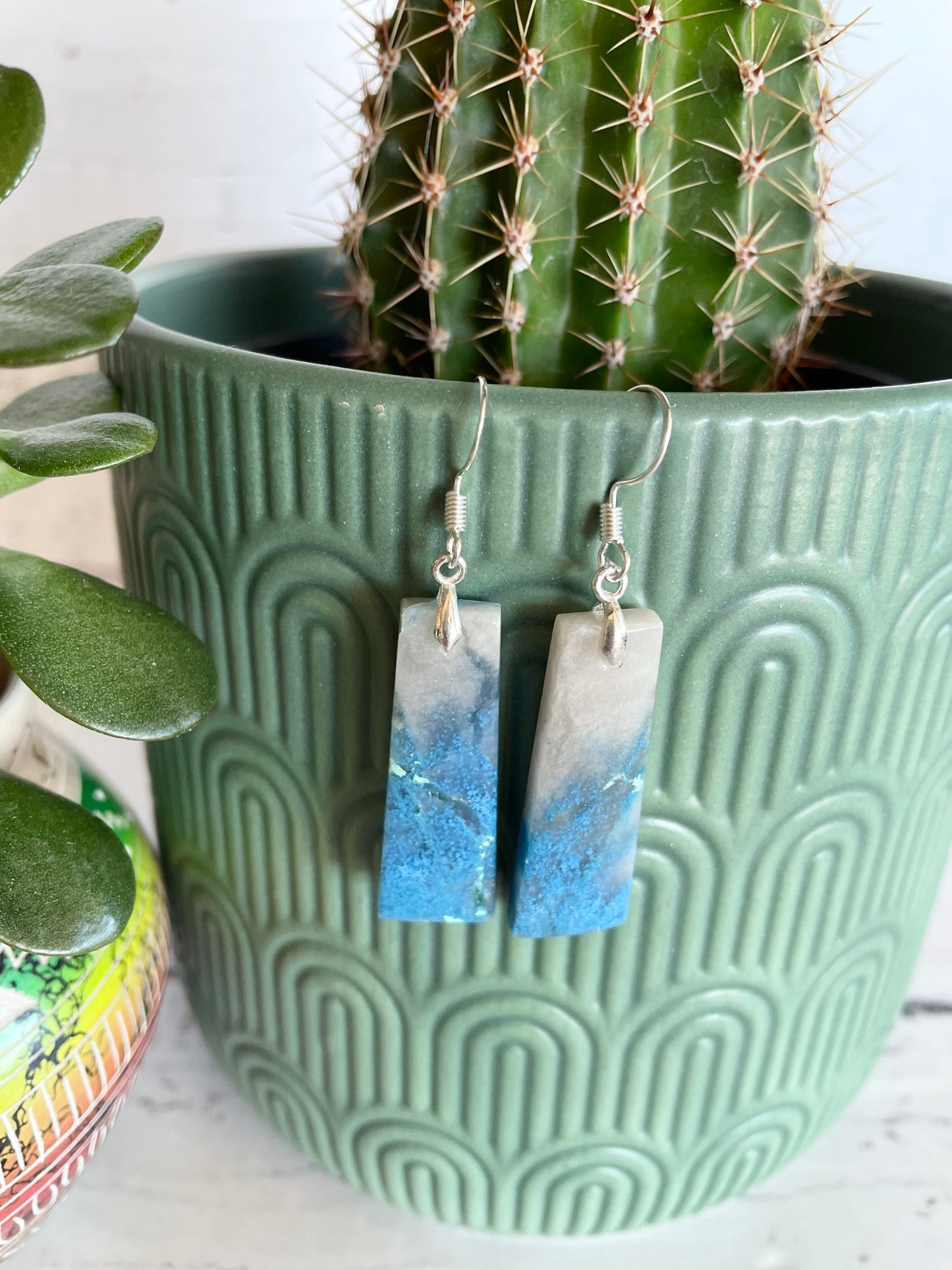 Sweetgrass Studio ~ Arizona Shattuckite Dangles