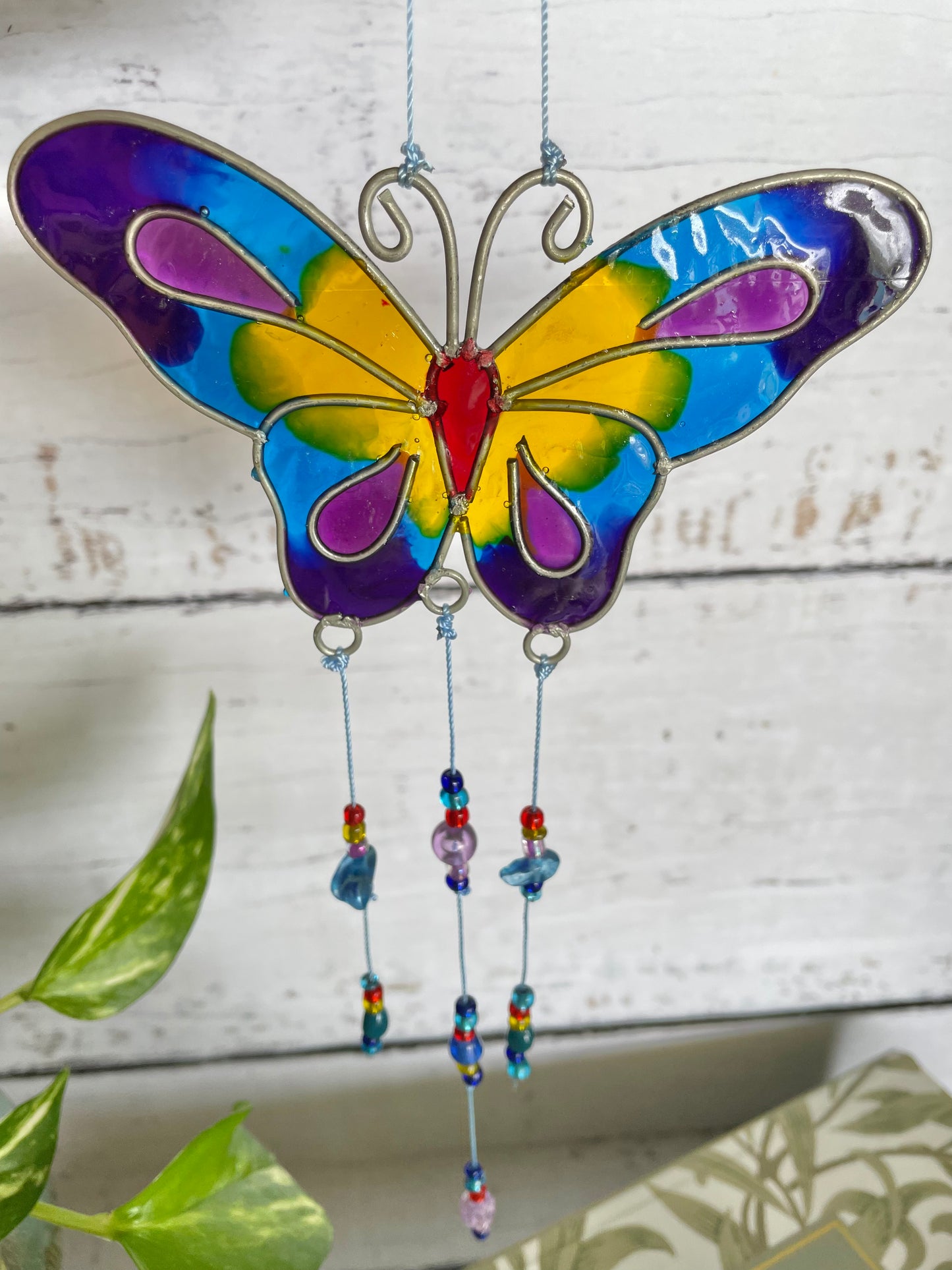 Sun Catcher ~ Butterfly purple