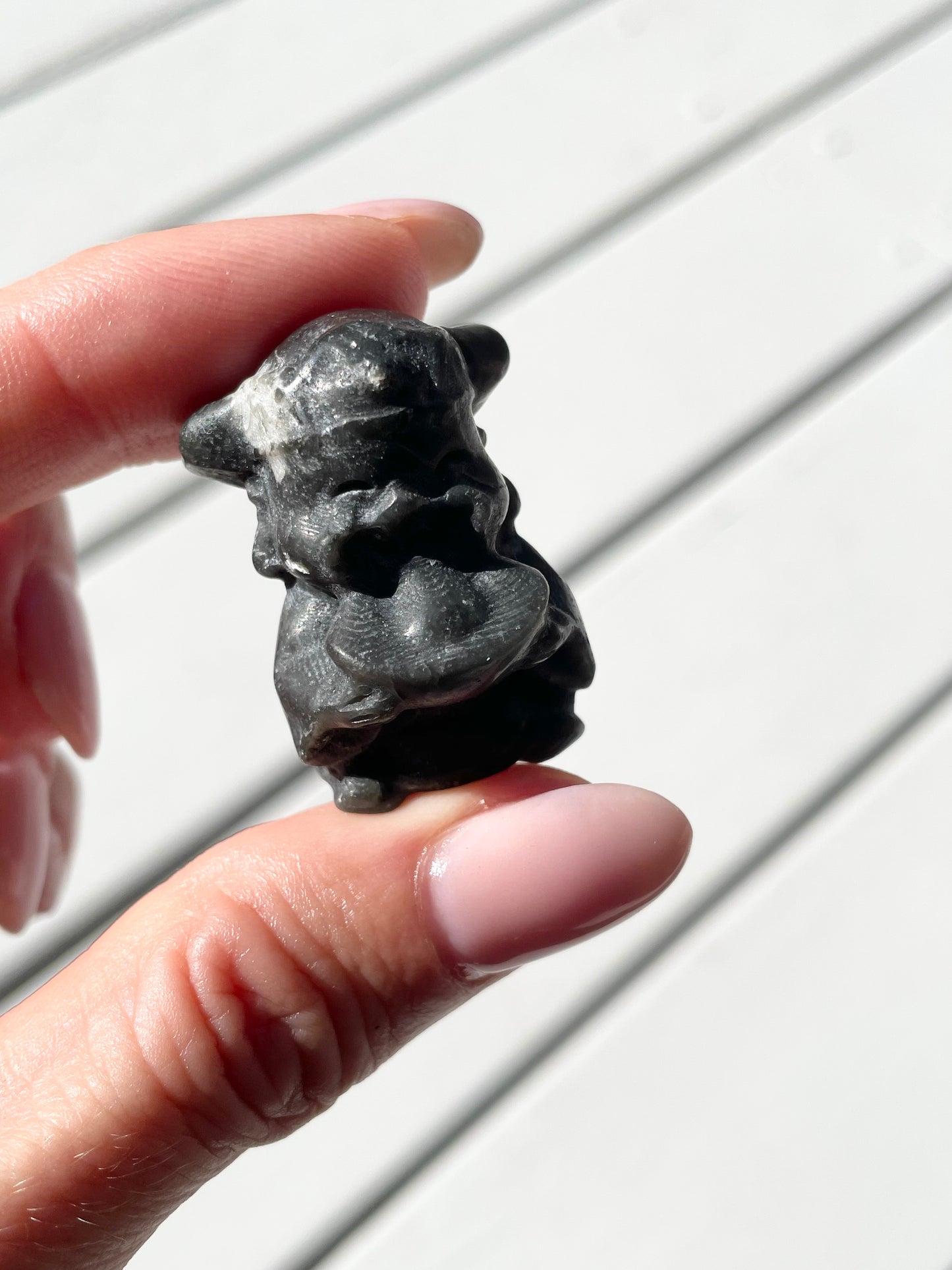 God of Wealth ~ Black Jasper
