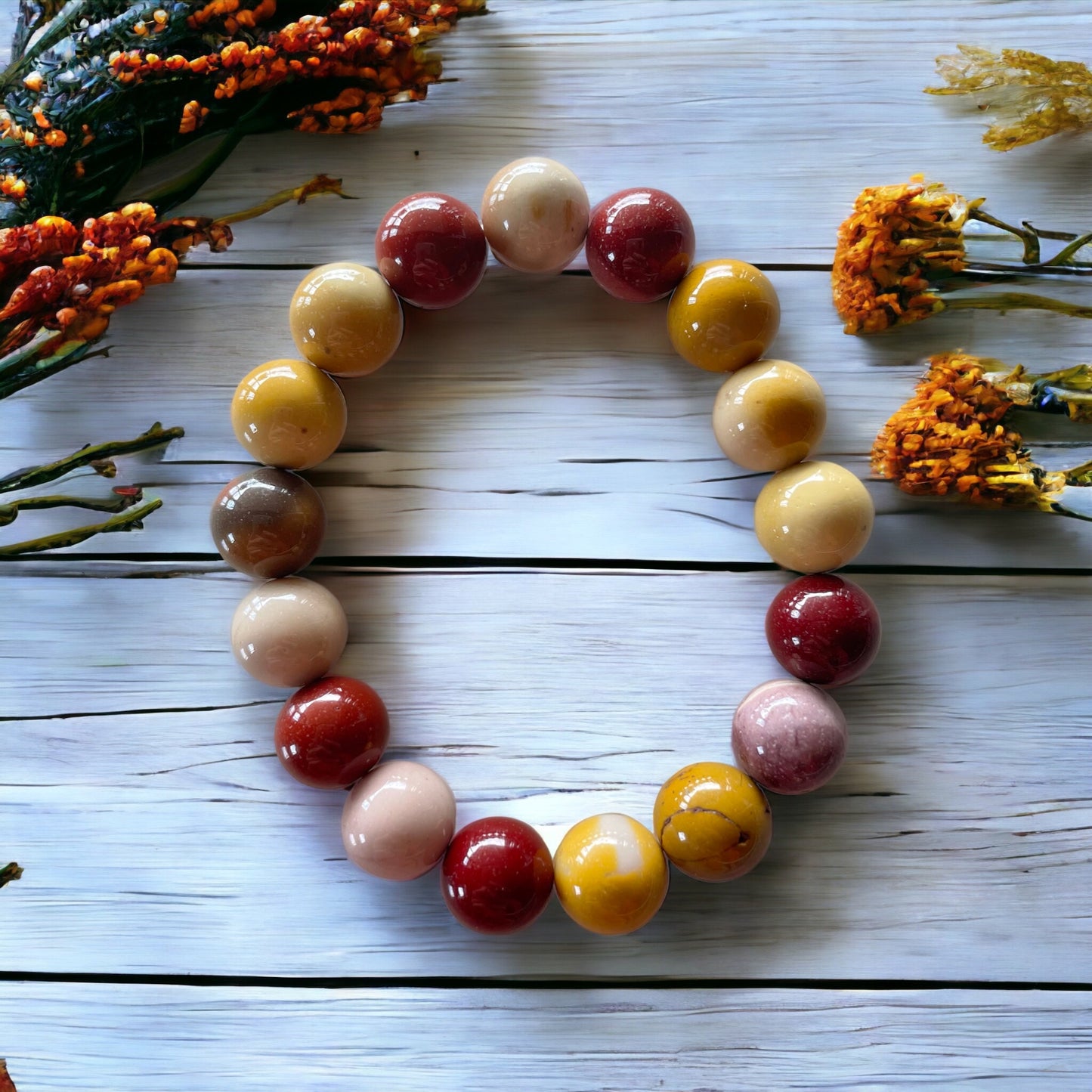 Mookaite MOTHER EARTH Healing Bracelet ©️