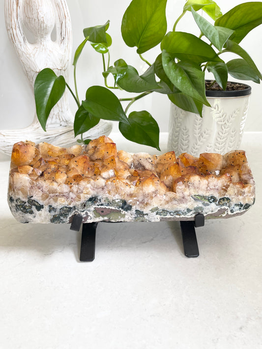 Citrine Cluster Table Topper ~ 2.6kgs