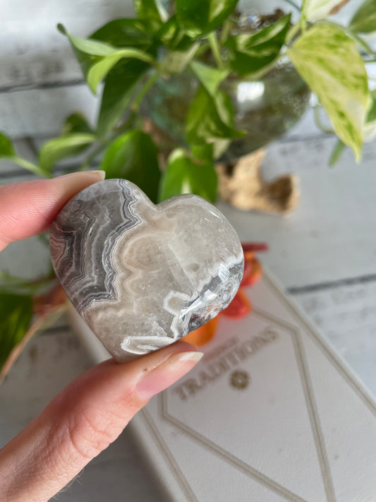 Mexican Sardonyx Heart