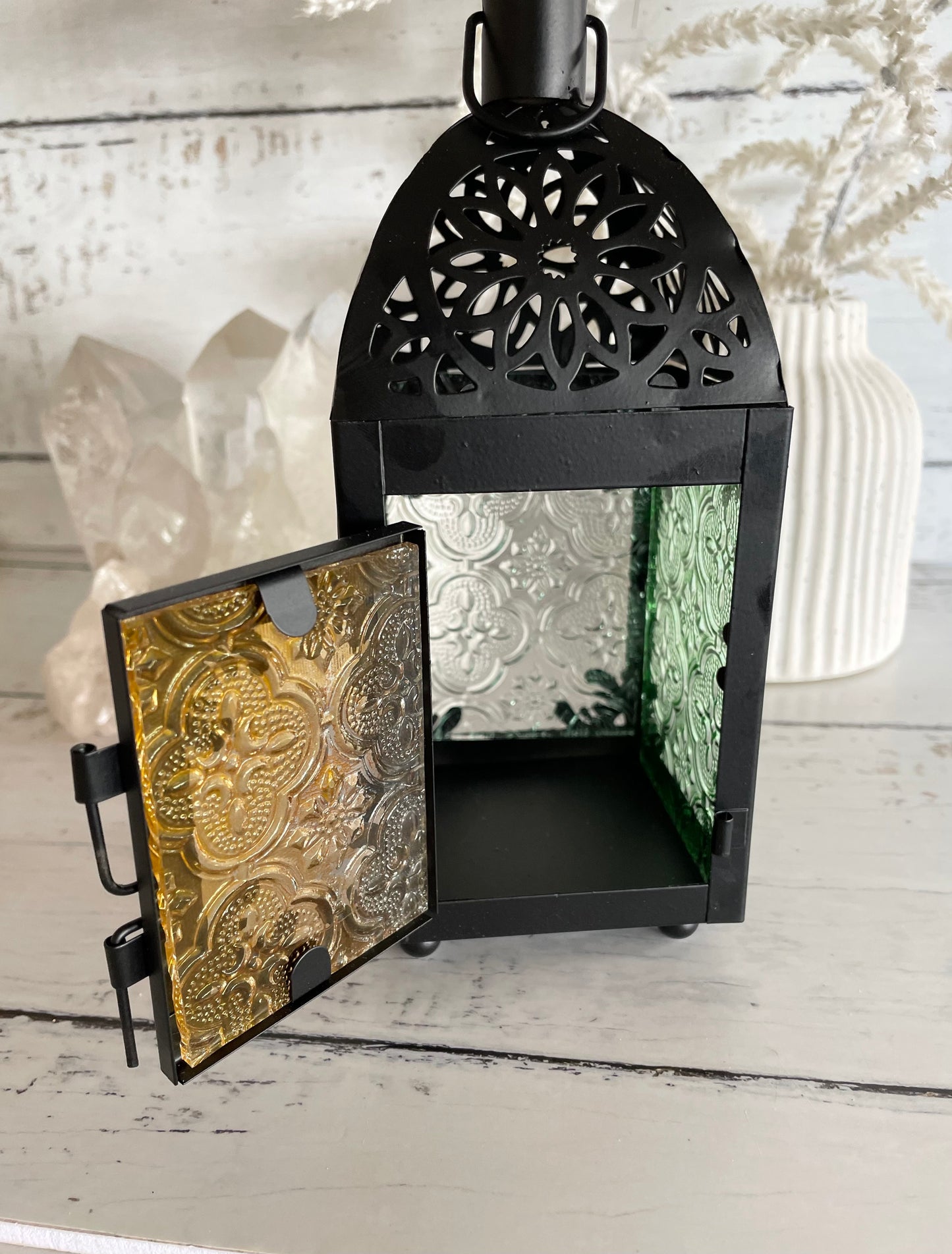 Moroccan Coloured Lantern