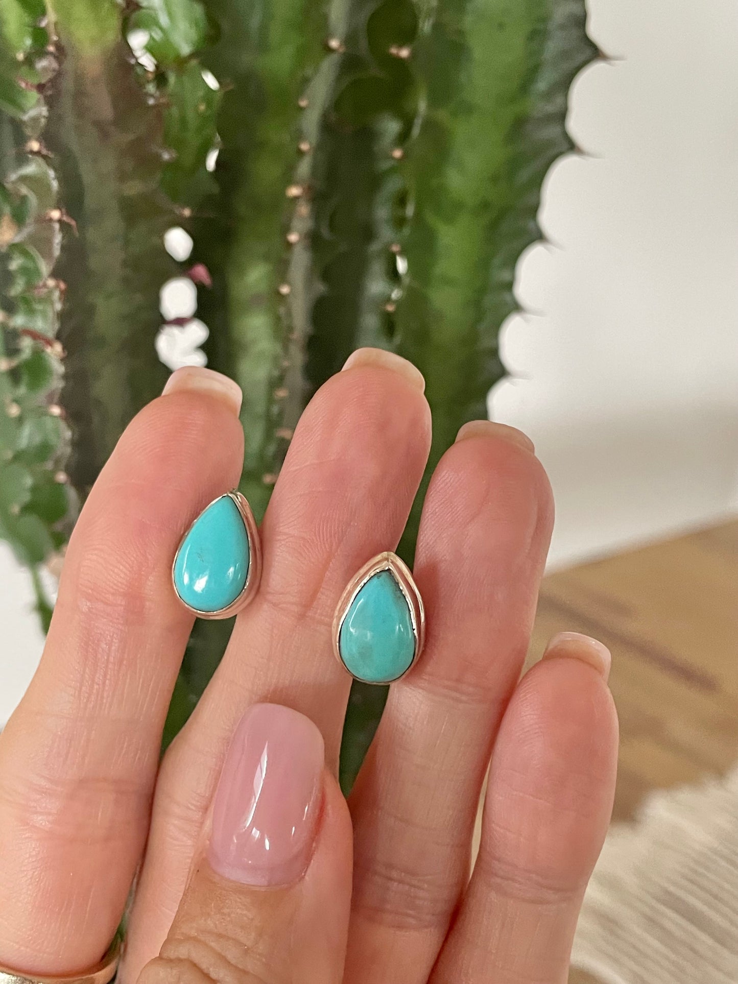 Blue Kingman Turquoise Posts