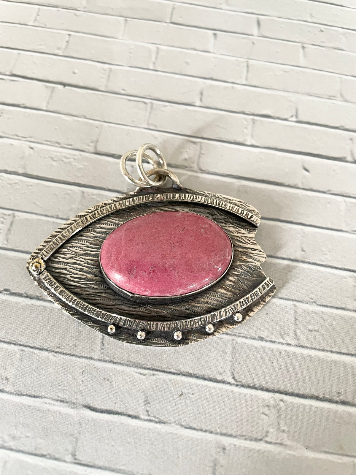 Thulite Pendant