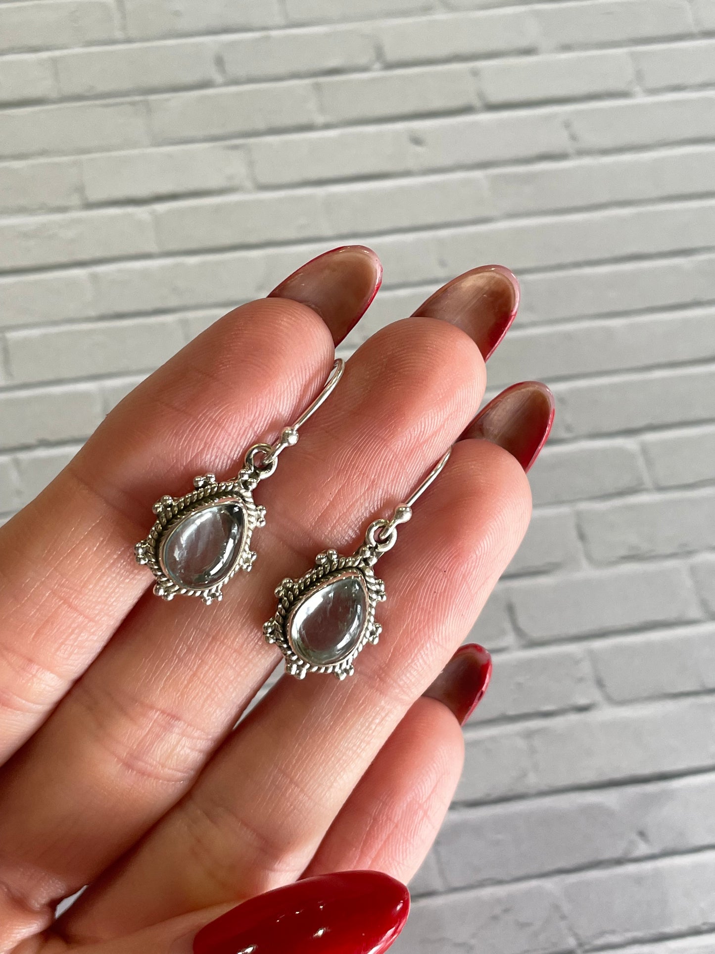 Aquamarine Dangles