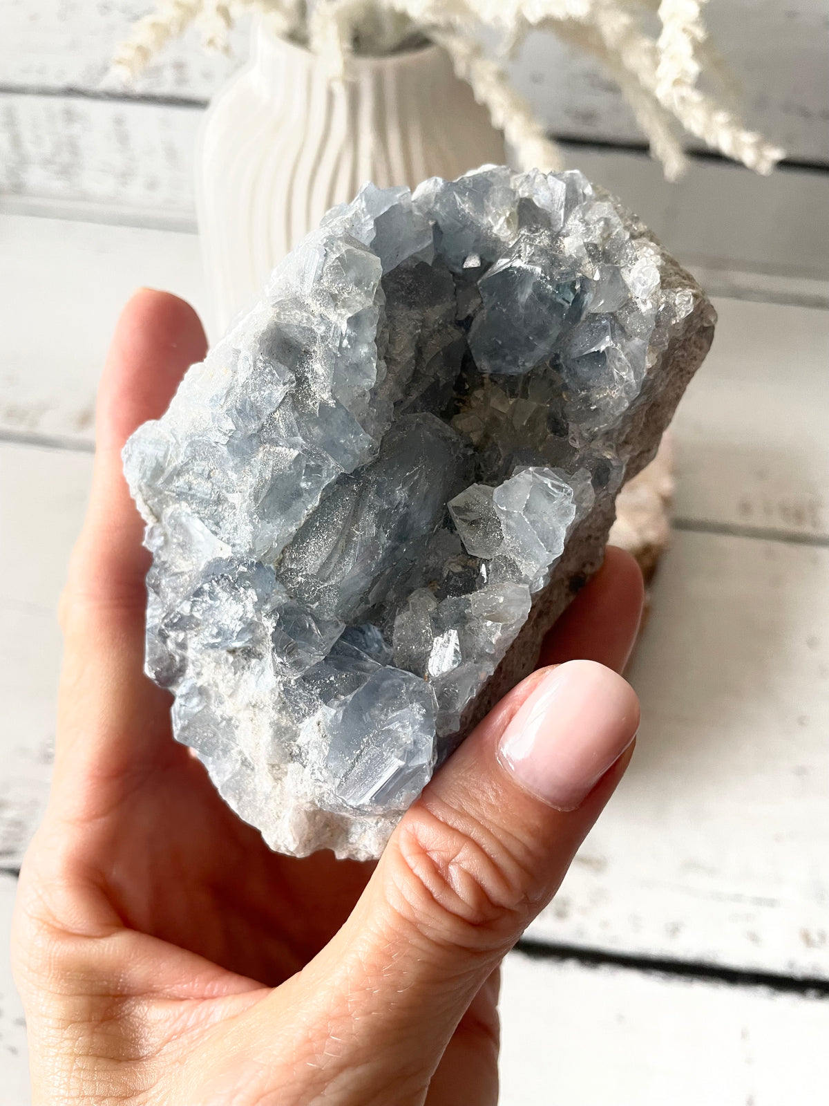 Celestite Cluster