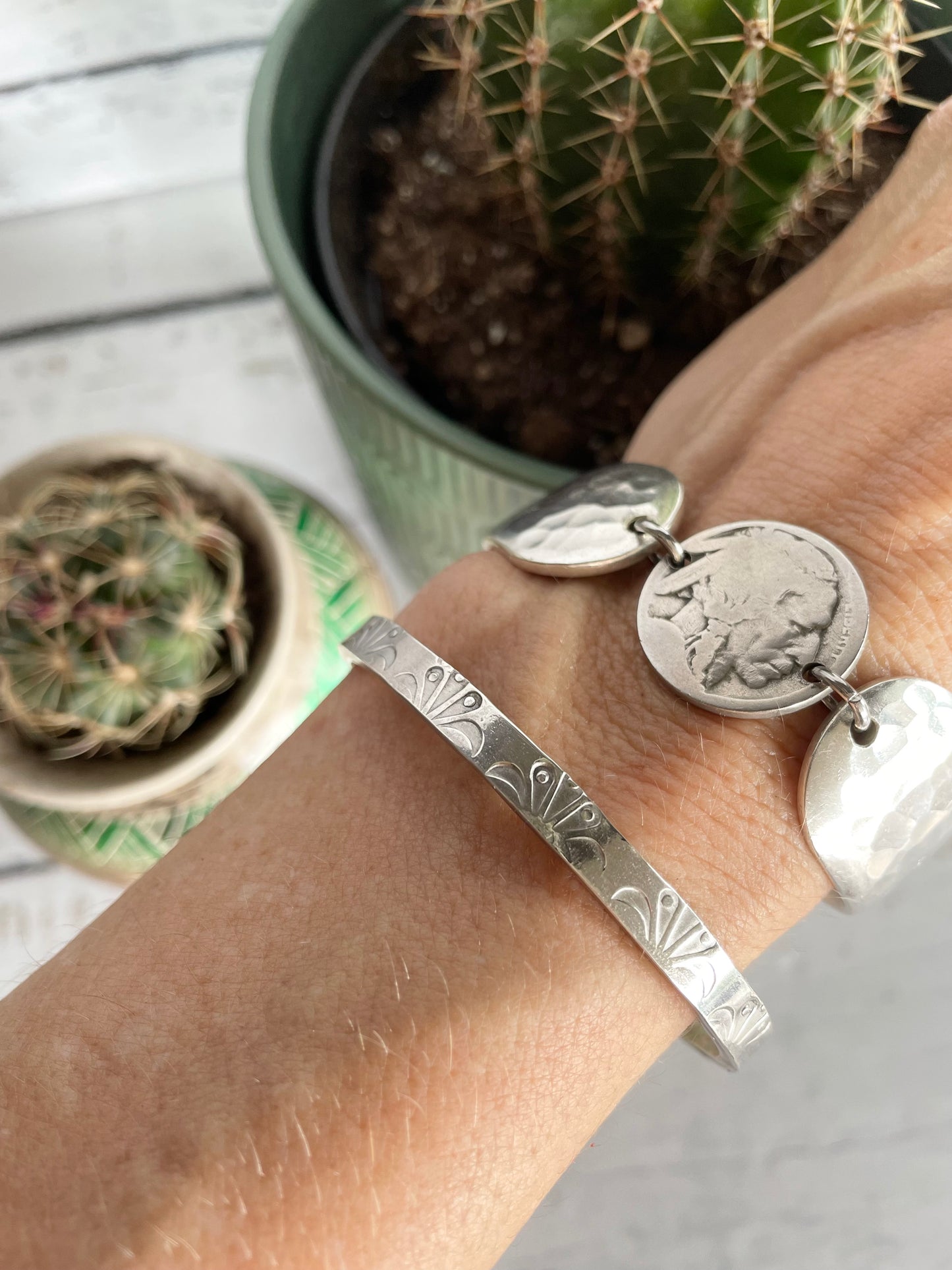 Sweetgrass Studio ~ Cactus Stacker Cuff