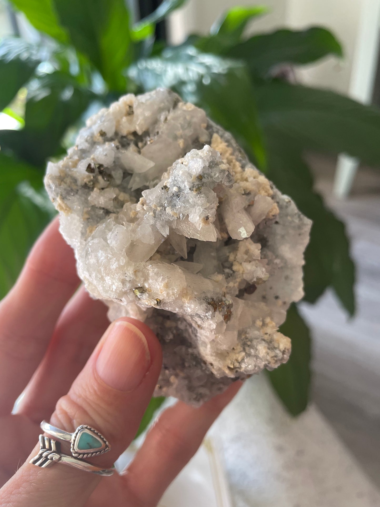 Quartz and Pyrite Cluster