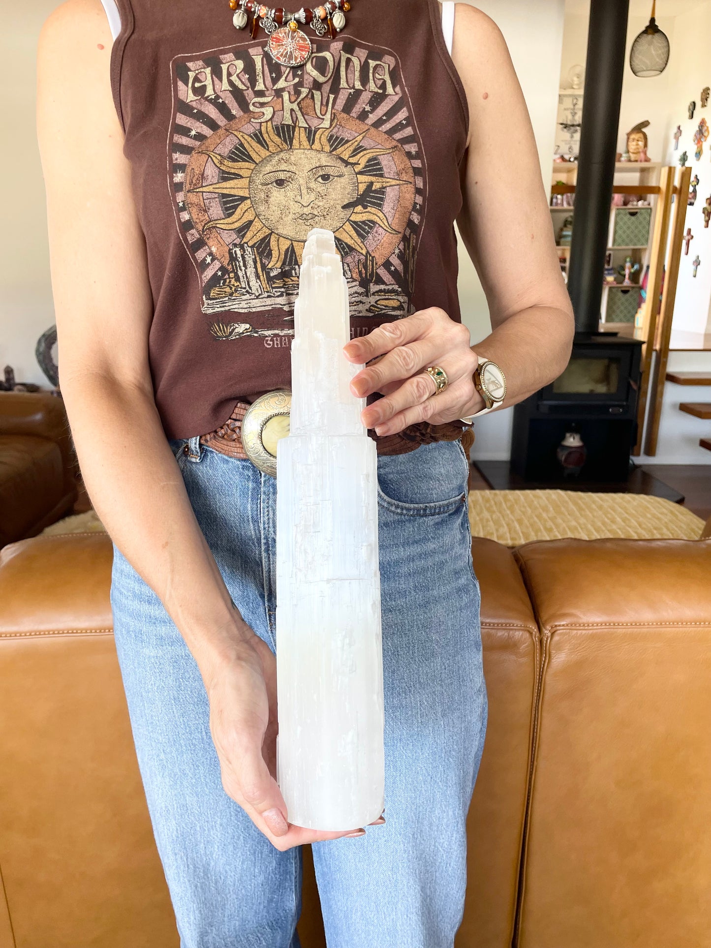 Selenite Tower ~ Jumbo