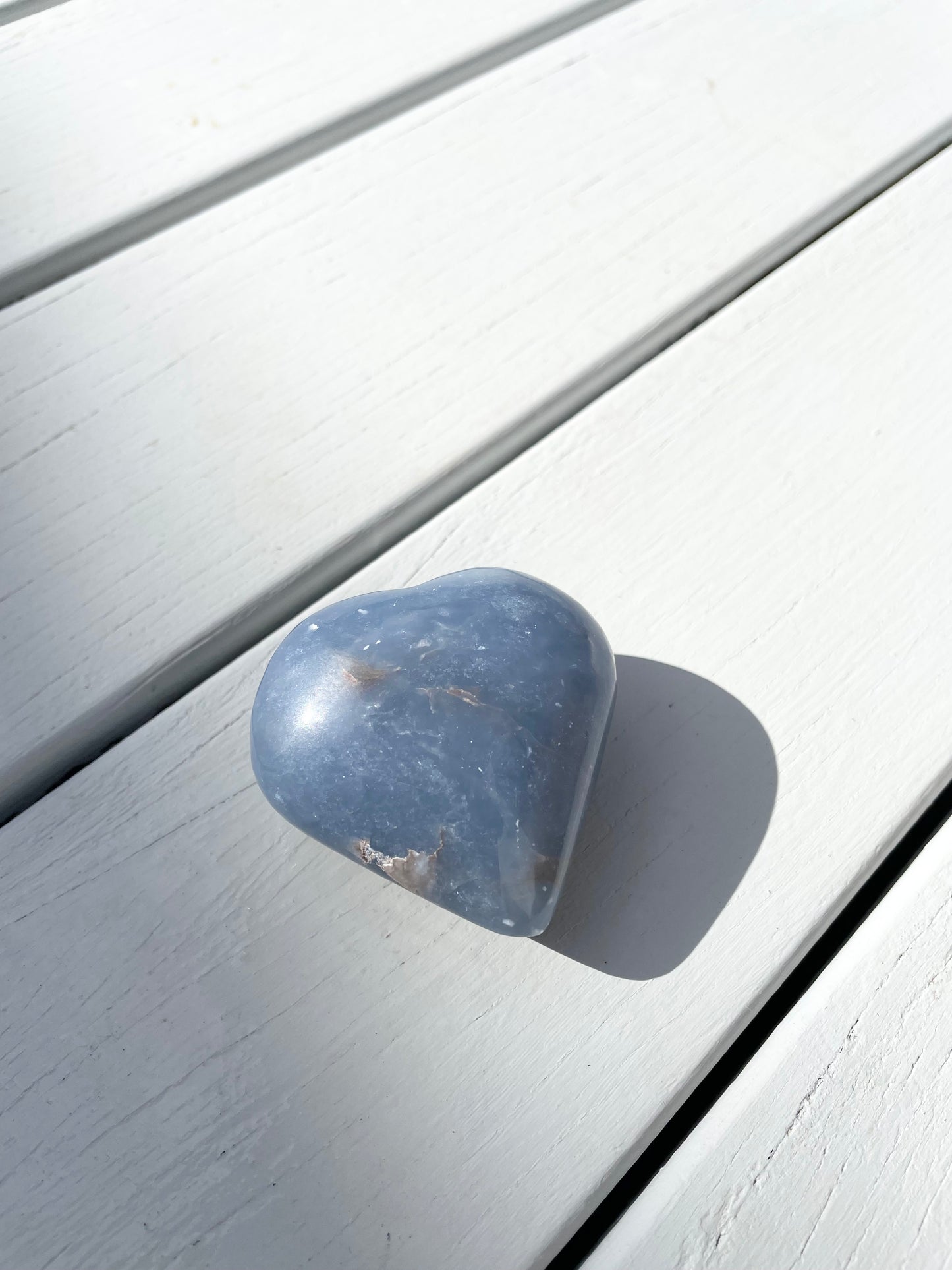 Angelite Heart