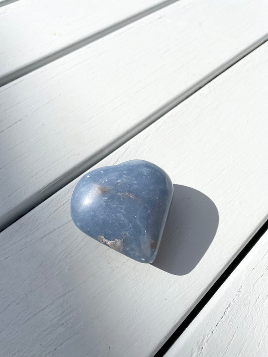 Angelite Heart