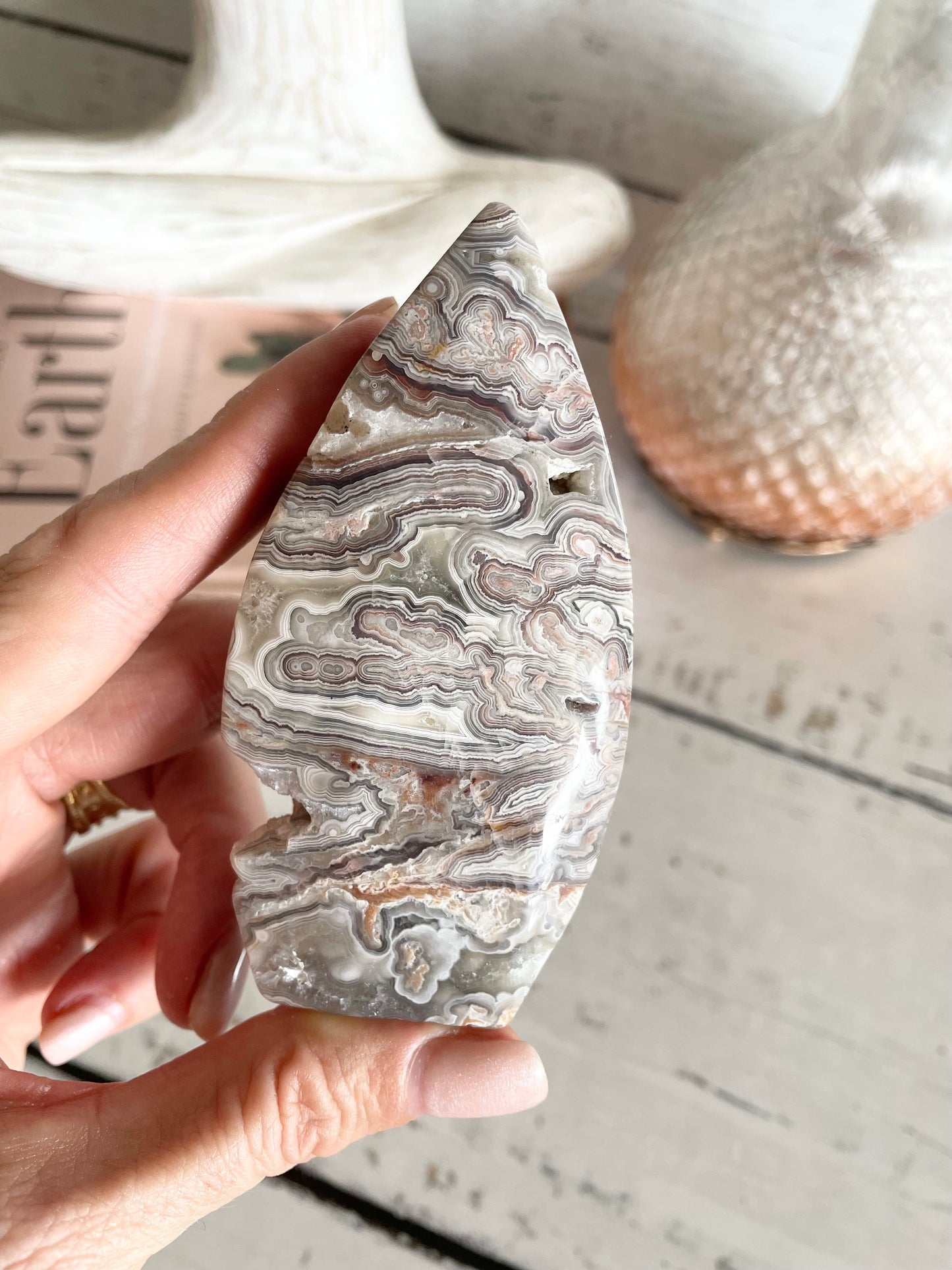Mexican Agate Dome