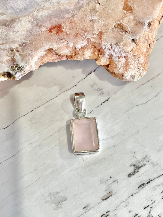 Rose Quartz Pendant