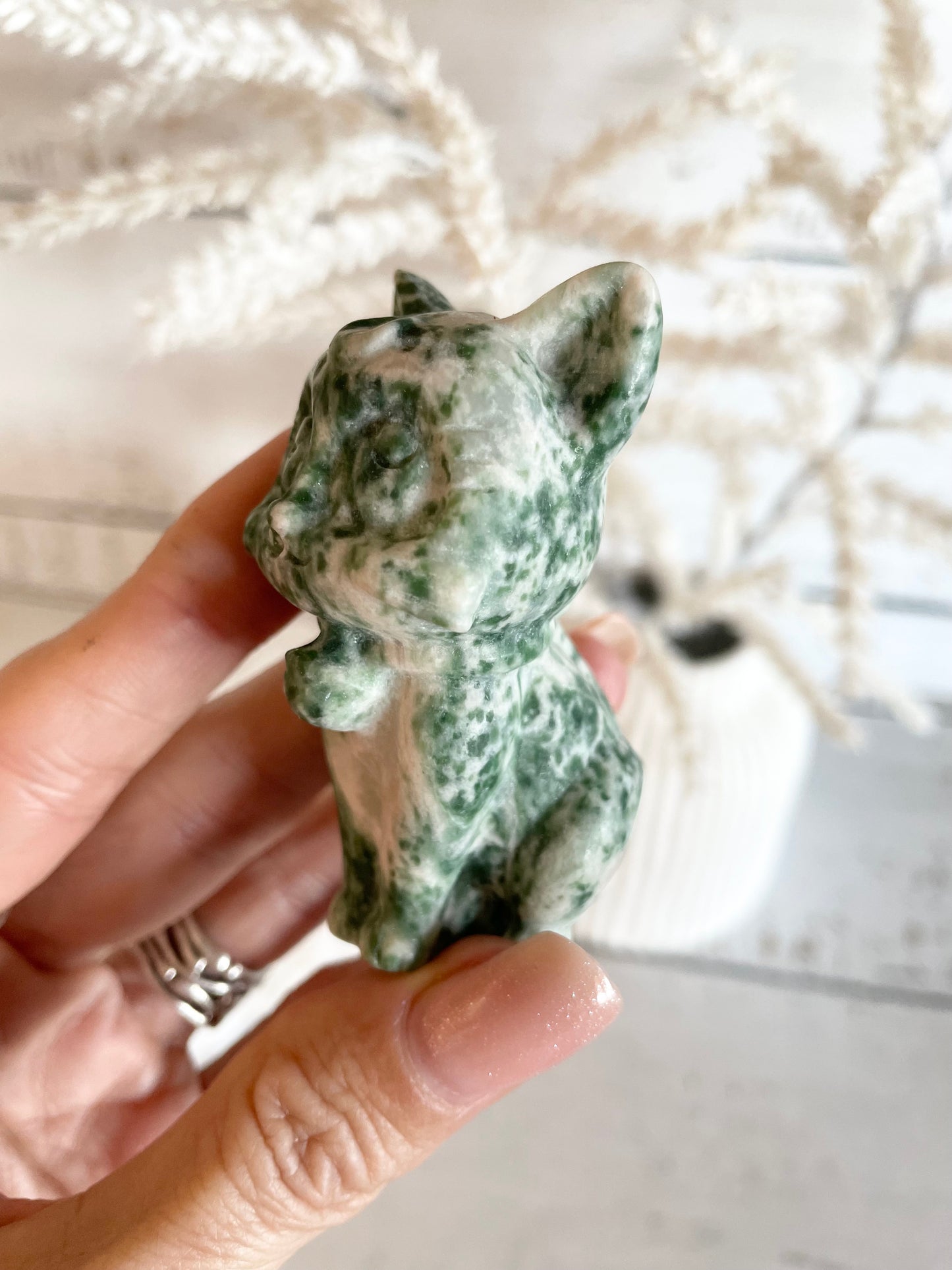 Luna Cat - Tree Agate