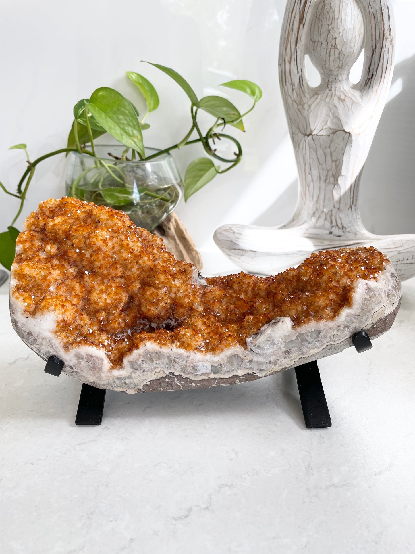 Citrine Cluster Table Topper ~ 2.5kgs