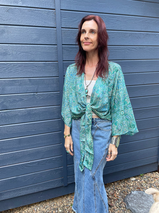 Sari Wrap Shirt